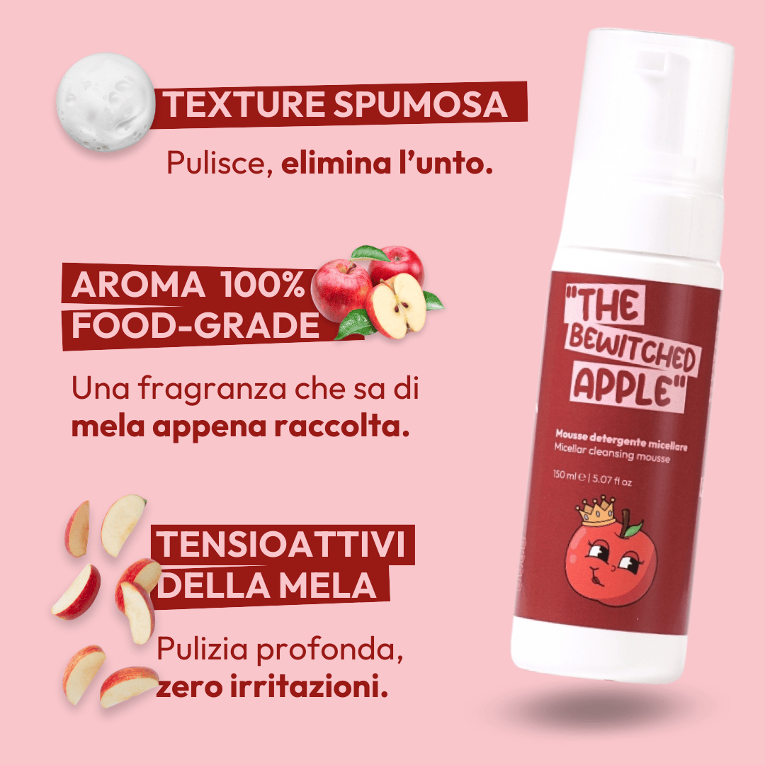 Mousse detergente micellare