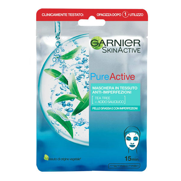 GARNIER SKIN ACTIVE MASCHERA IN TESSUTO PURE ACTIVE 23 G