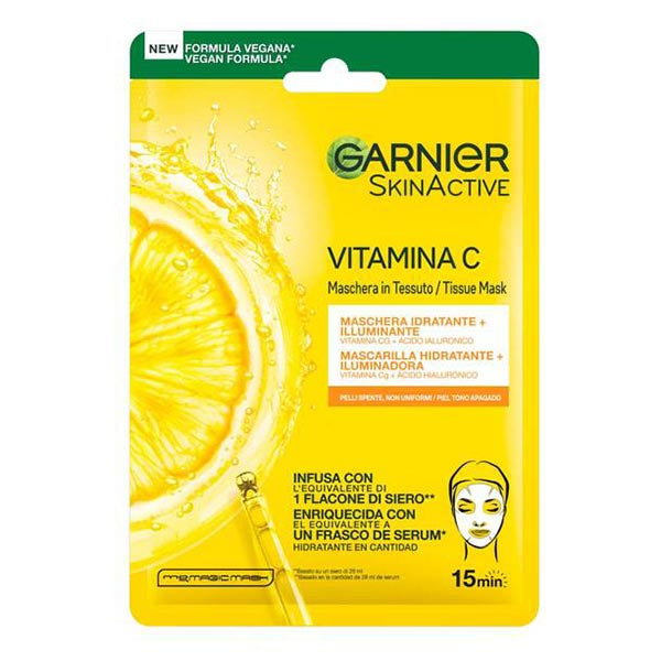 GARNIER SKIN ACTIVE MASCHERA IN TESSUTO VITAMINA C 28G
