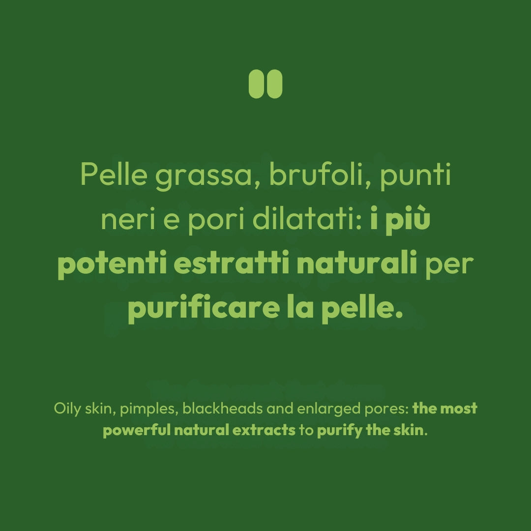 Maschera viso ultra purificante