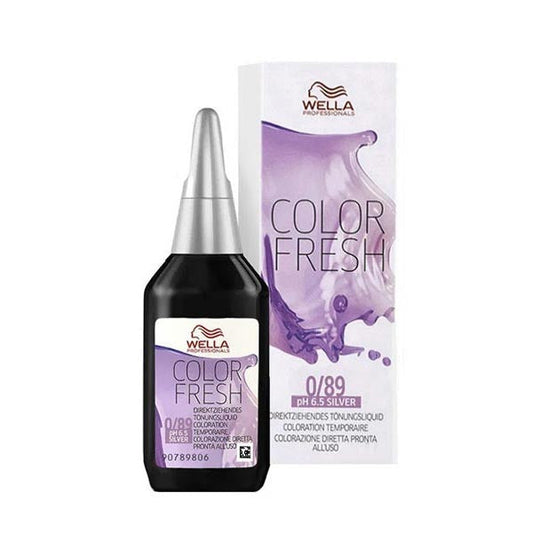WELLA COLOR FRESH SILVER 0/89