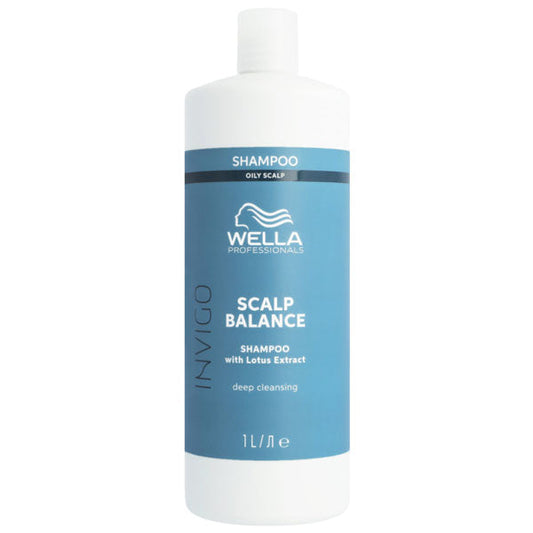 WELLA INVIGO SCALP BALANCE SHAMPOO DEEP CLEANSING 1000 ML