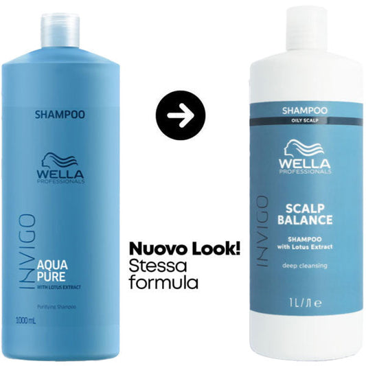 WELLA INVIGO SCALP BALANCE SHAMPOO DEEP CLEANSING 1000 ML