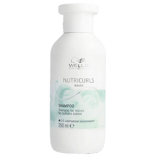 WELLA NUTRI CURLS WAVESSHAMPOO CAPELLI ONDULATI 250 ML