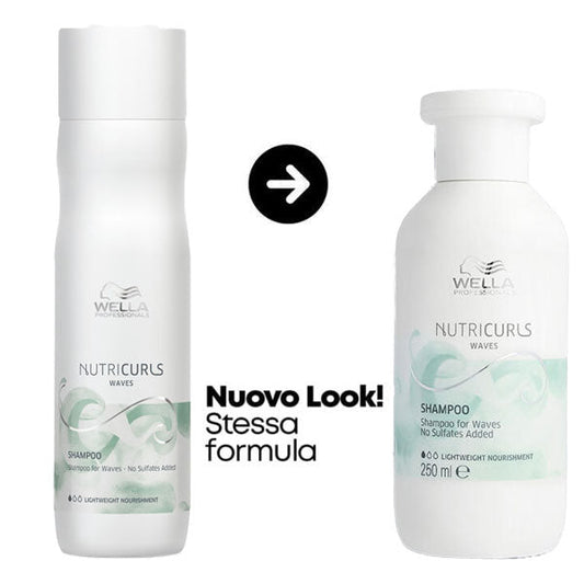 WELLA NUTRI CURLS WAVESSHAMPOO CAPELLI ONDULATI 250 ML