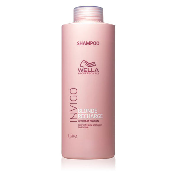 WELLA INVIGO BLONDE RECHARGE COOL BLONDE C.REFRESH SHAMPO 1000ML