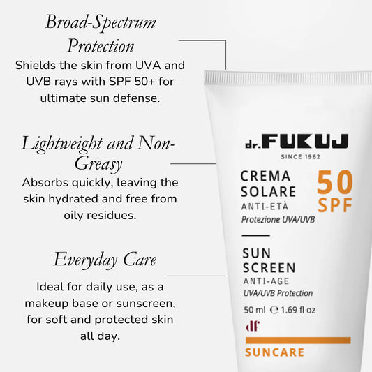 Crema Solare Anti-età SPF 50+
