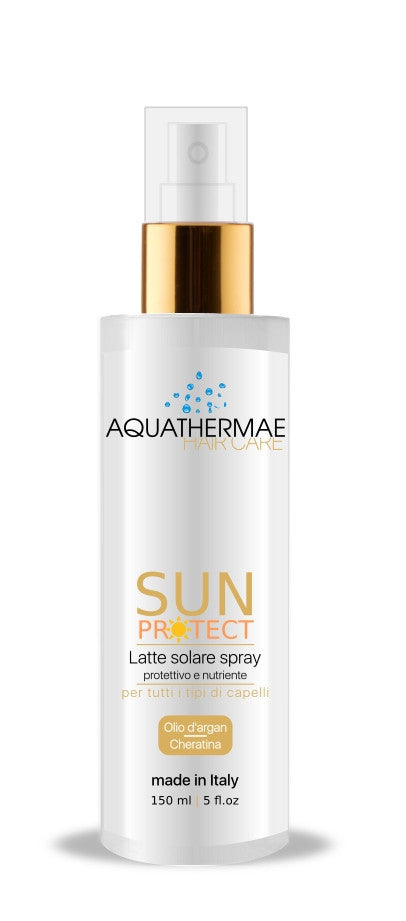 Protective and nourishing sun kit, healthy and protected hair, argan and keratin-1