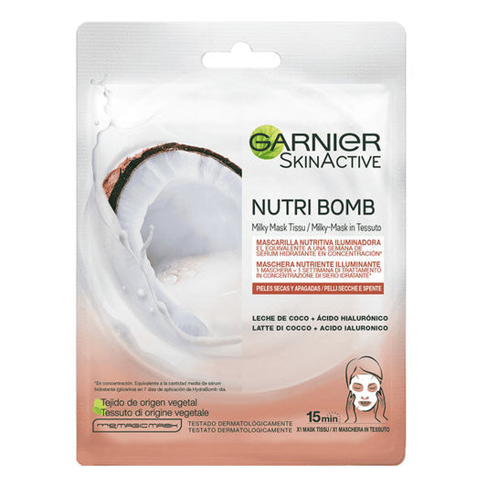 GARNIER SKIN ACTIVE MASCHERA NUTRI BOMB MILKY IN TESSUTO 28 G