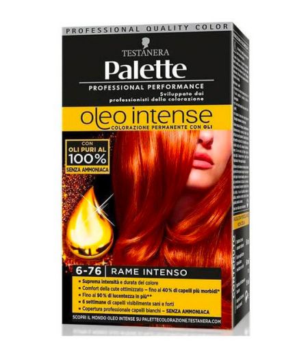 SCHWARZKOPF PALETTE OLEO COLORE CAPELLI ROSSO RAMATO 6-76