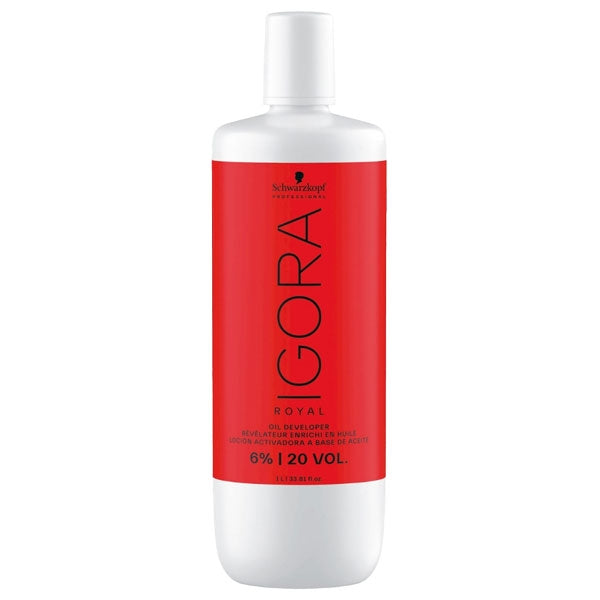 SCHWARZKOPF IGORA OIL DEVELOPER OSSIDANTE 6% - 20 VOLUMI 1000 ML