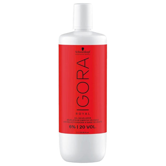 SCHWARZKOPF IGORA OIL DEVELOPER OSSIDANTE 6% - 20 VOLUMI 1000 ML