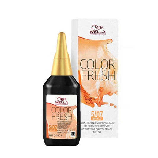 WELLA COLOR FRESH CASTANO CHIARO NATURALE SABBIA 5/07