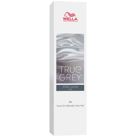 WELLA TRUE GREY STEEL GLOW DARK TONALIZZANTE CAPELLI 60 ML